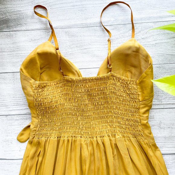 Yellow Maxi Dress, S/M - Picture 6 of 7